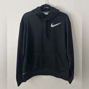Nike Black Pullover with Silver Swoosh